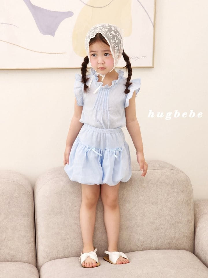 Hug Bebe - Korean Children Fashion - #littlefashionista - Ribbon Balloon Pants - 6