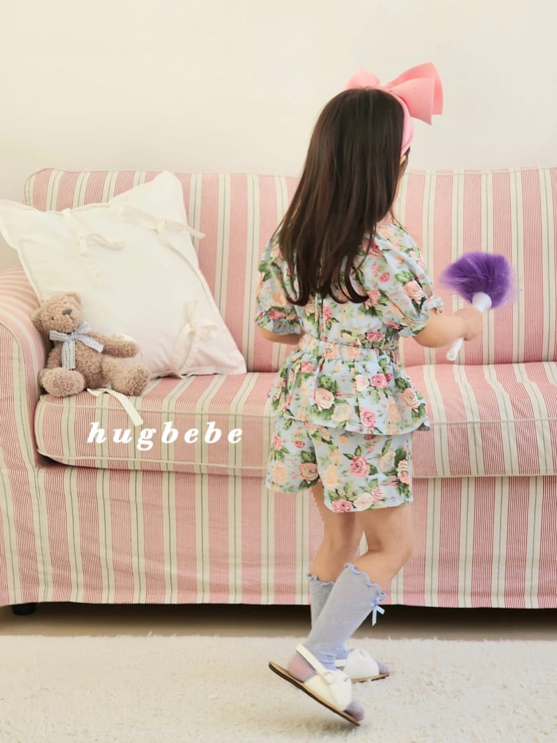 Hug Bebe - Korean Children Fashion - #Kfashion4kids - Floria Top Bottom Set - 4