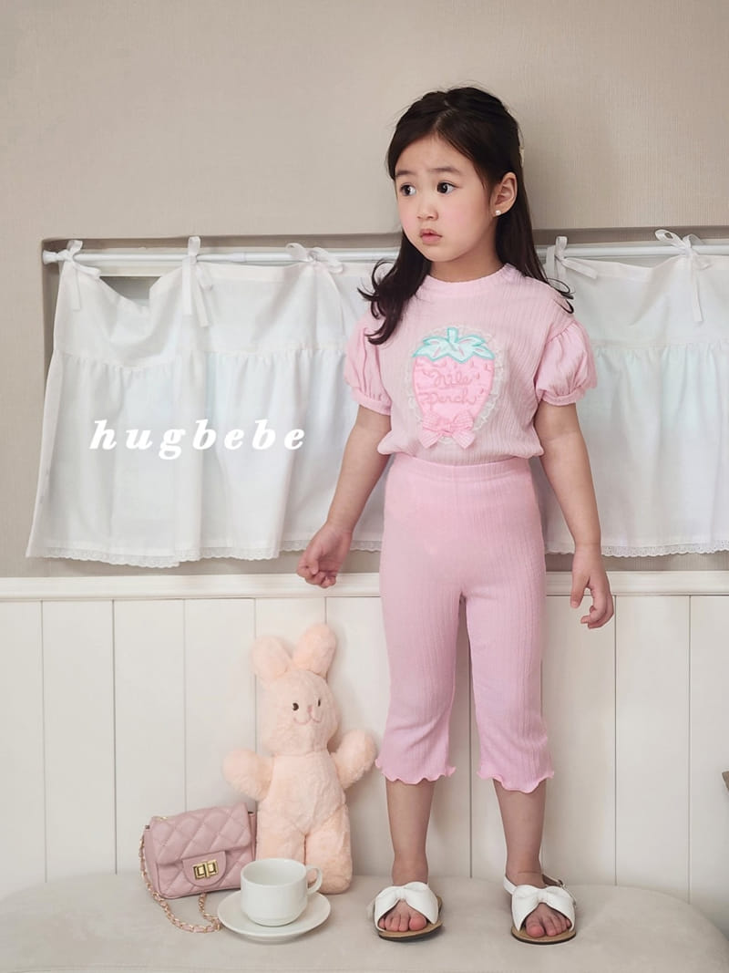 Hug Bebe - Korean Children Fashion - #littlefashionista - Frill Cropped Shorts