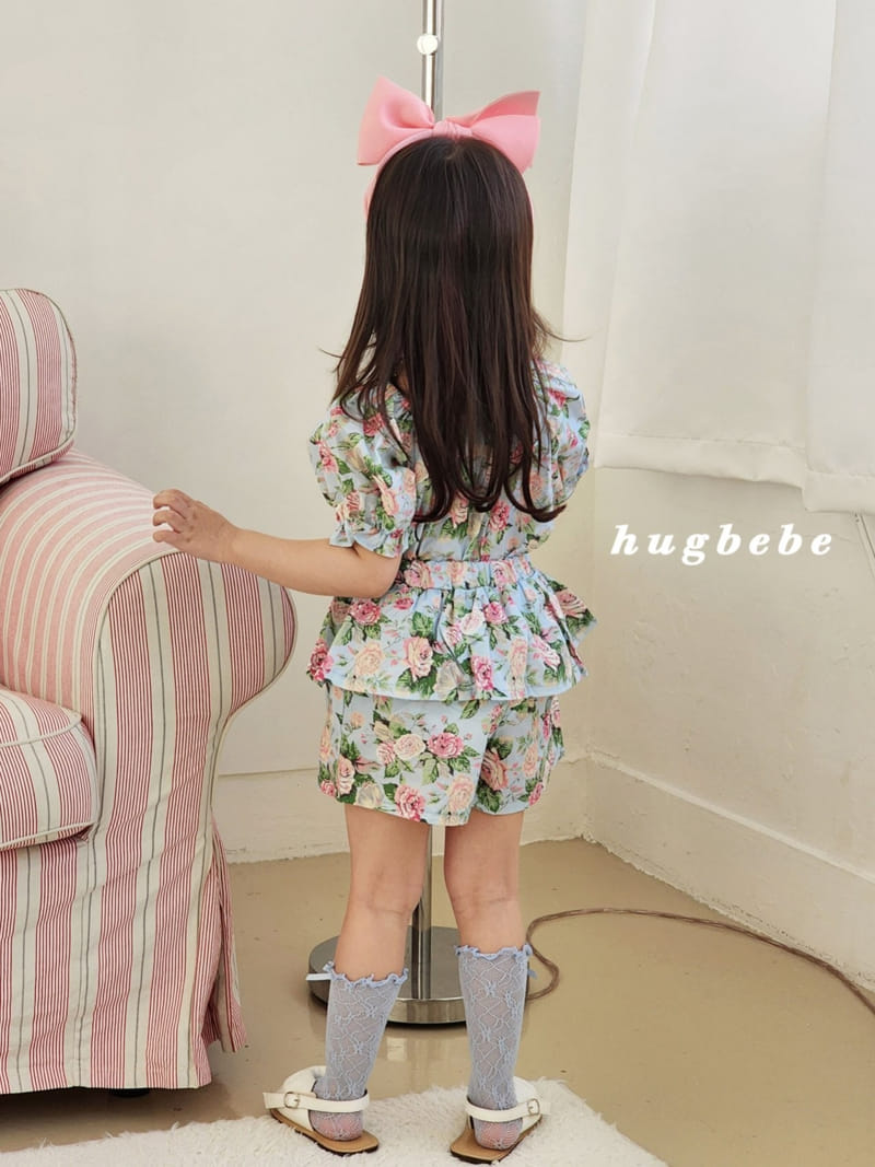 Hug Bebe - Korean Children Fashion - #magicofchildhood - Floria Top Bottom Set - 5