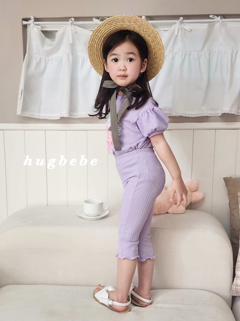 Hug Bebe - Korean Children Fashion - #magicofchildhood - Frill Cropped Shorts - 2