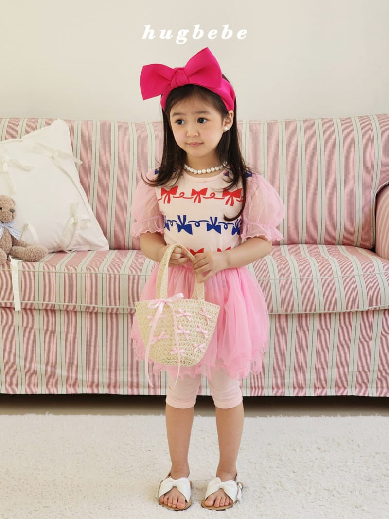 Hug Bebe - Korean Children Fashion - #magicofchildhood - Frill Sha Sha Skirt Leggings - 4