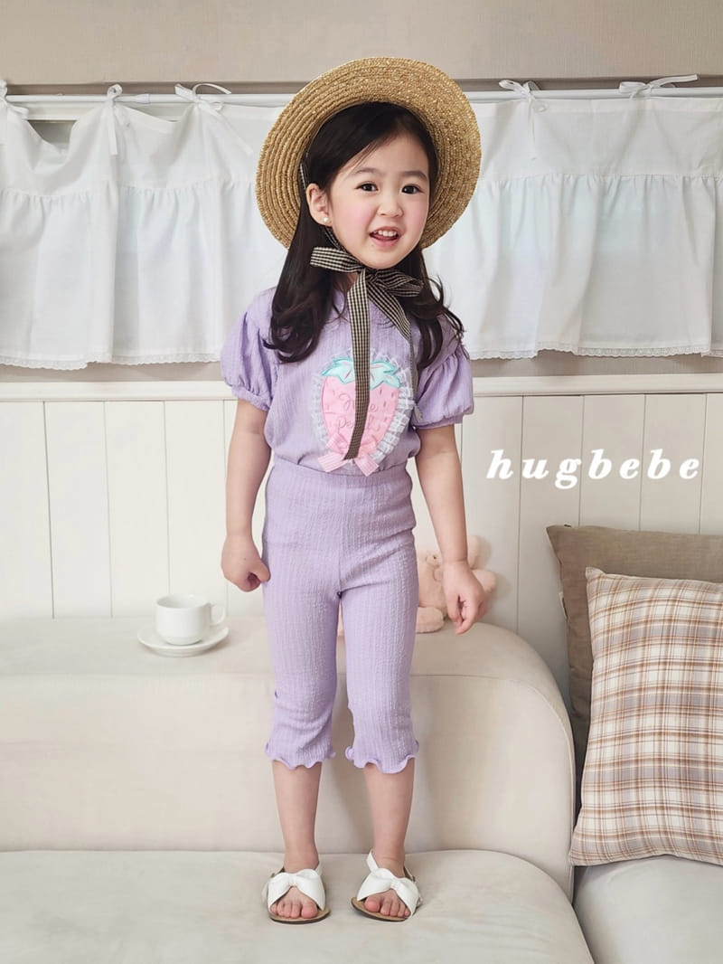 Hug Bebe - Korean Children Fashion - #minifashionista - Frill Cropped Shorts - 3