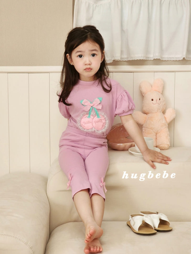 Hug Bebe - Korean Children Fashion - #minifashionista - Mini Ribbon Cropped Pants