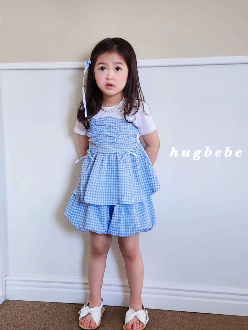 Hug Bebe - Korean Children Fashion - #stylishchildhood - Ribbon Check Pumpkin Pants