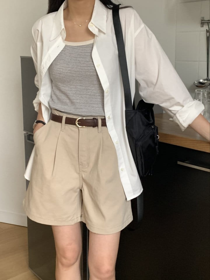 I'm here - Korean Women Fashion - #momslook - 336 Bio Pintuck C Pants - 3