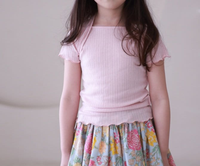 Isis - Korean Children Fashion - #kidzfashiontrend - Shoulder Lip Tee - 4