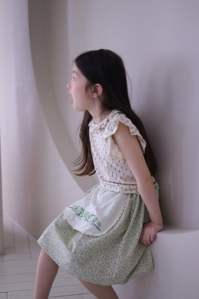 Isis - Korean Children Fashion - #designkidswear - C Towel Skirt - 3