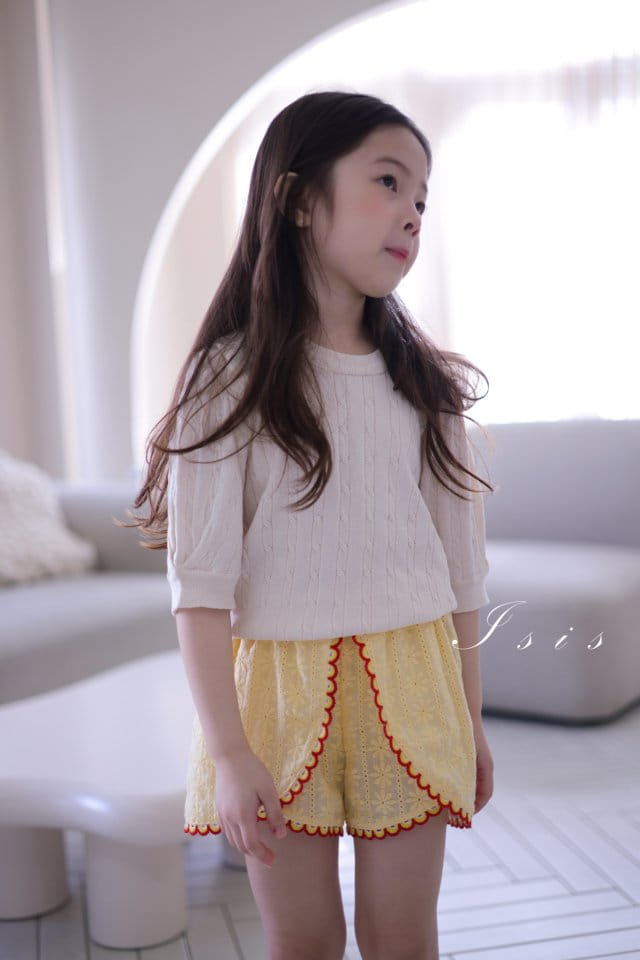 Isis - Korean Children Fashion - #designkidswear - Knitting Lace Shorts - 10