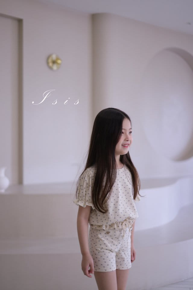 Isis - Korean Children Fashion - #discoveringself - Star Flower Top Bottom Set - 6