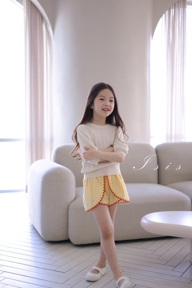 Isis - Korean Children Fashion - #discoveringself - Knitting Lace Shorts - 11