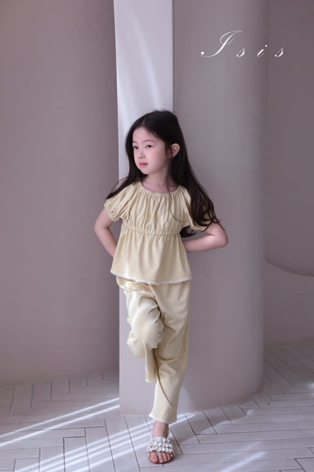 Isis - Korean Children Fashion - #discoveringself - Empa Top Bottom Set - 3