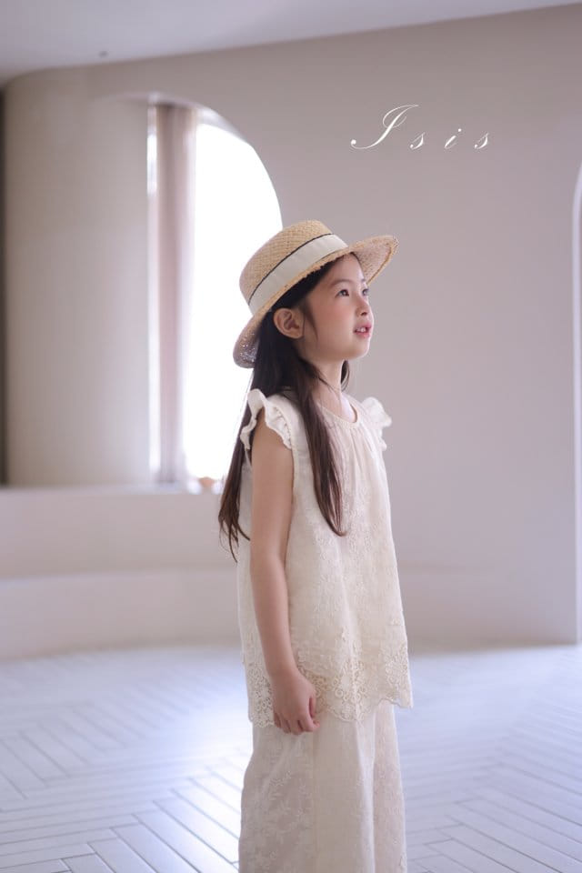 Isis - Korean Children Fashion - #fashionkids - Lace Top Bottom Set - 6