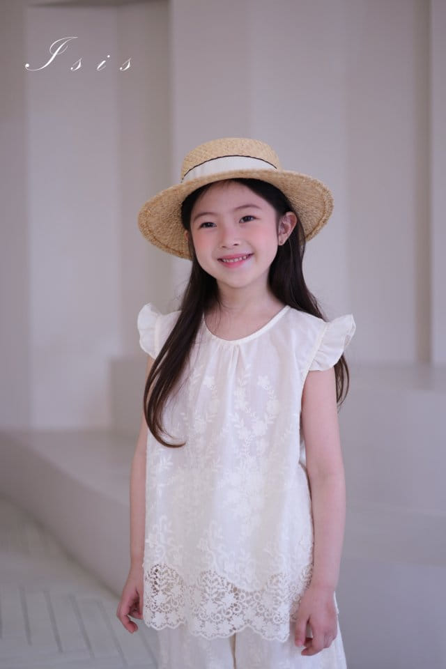 Isis - Korean Children Fashion - #kidzfashiontrend - Lace Top Bottom Set - 9