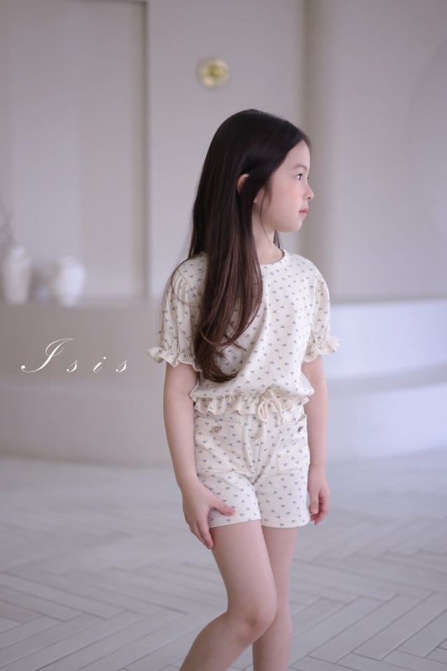 Isis - Korean Children Fashion - #littlefashionista - Star Flower Top Bottom Set - 12