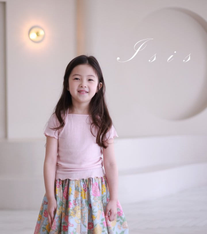 Isis - Korean Children Fashion - #littlefashionista - Shoulder Lip Tee - 5