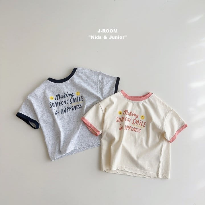 J-Room - Korean Children Fashion - #designkidswear - Smile Color Tee