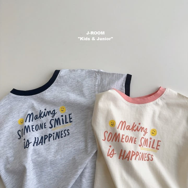 J-Room - Korean Children Fashion - #fashionkids - Smile Color Tee - 4