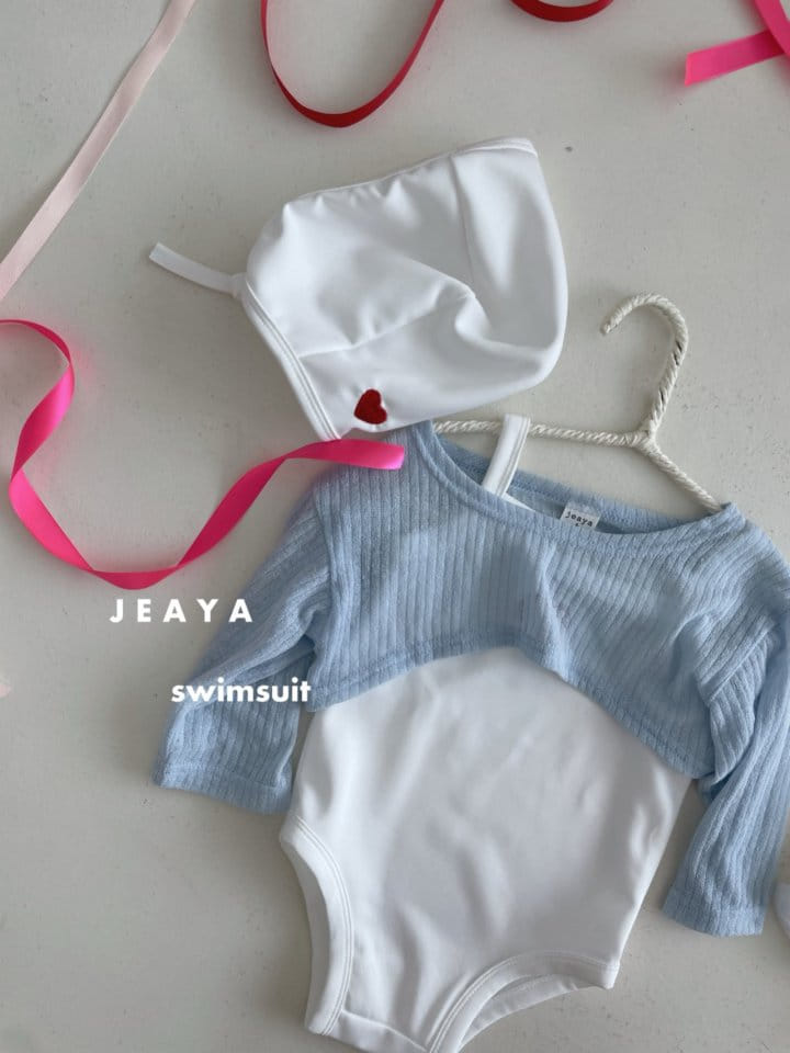 Jeaya & Mymi - Korean Baby Fashion - #smilingbaby - Heart Swim Suit - 4