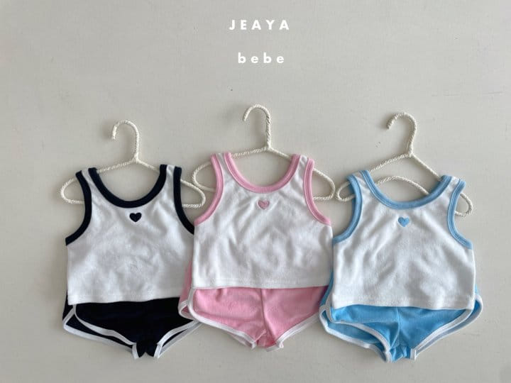 Jeaya & Mymi - Korean Baby Fashion - #babyboutiqueclothing - Mini Terry Top Bottom Set