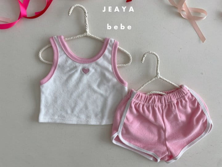 Jeaya & Mymi - Korean Baby Fashion - #babylifestyle - Mini Terry Top Bottom Set - 6