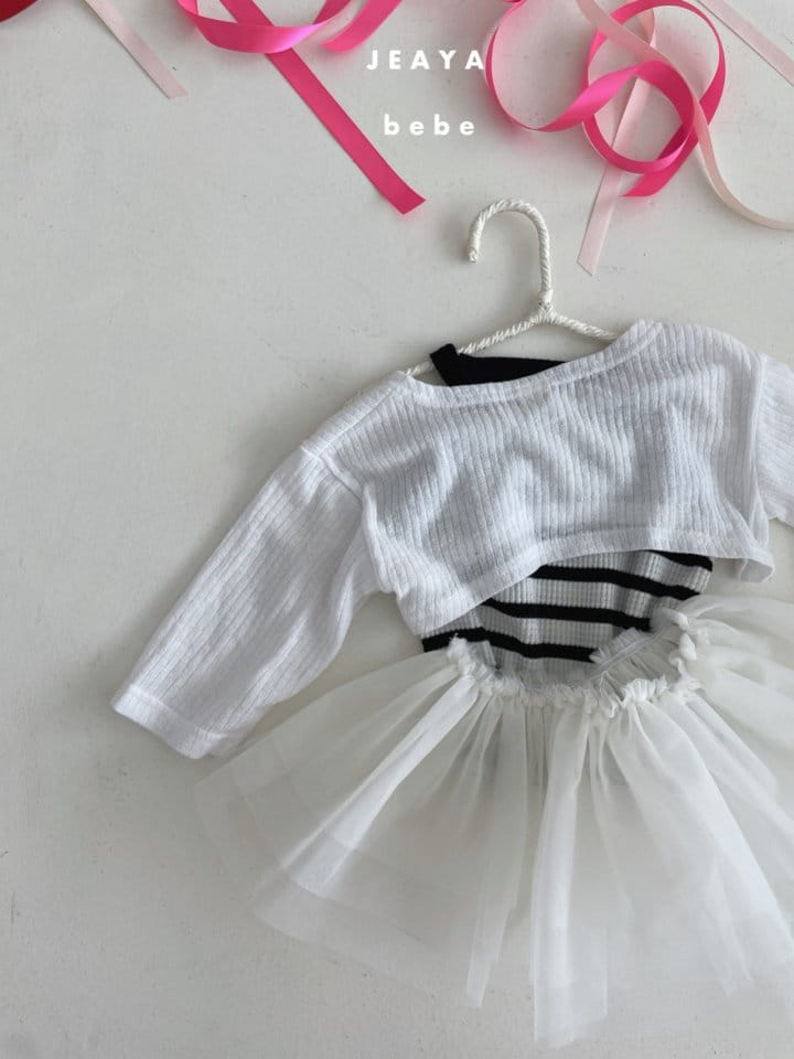 Jeaya & Mymi - Korean Baby Fashion - #babyootd - Ballet Core Mini Tee - 5