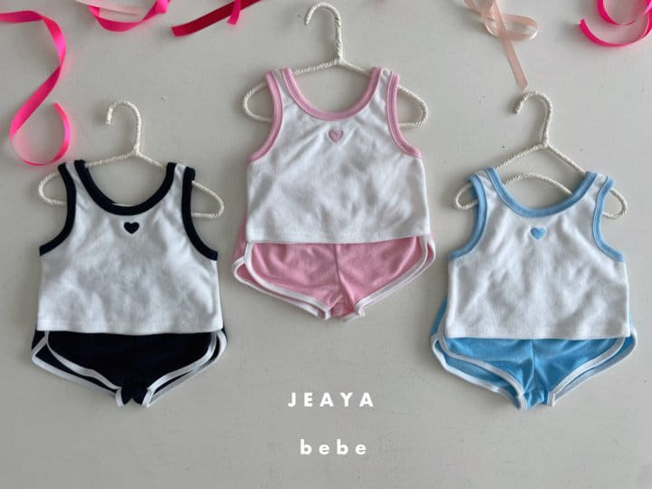 Jeaya & Mymi - Korean Baby Fashion - #babyoutfit - Mini Terry Top Bottom Set - 10