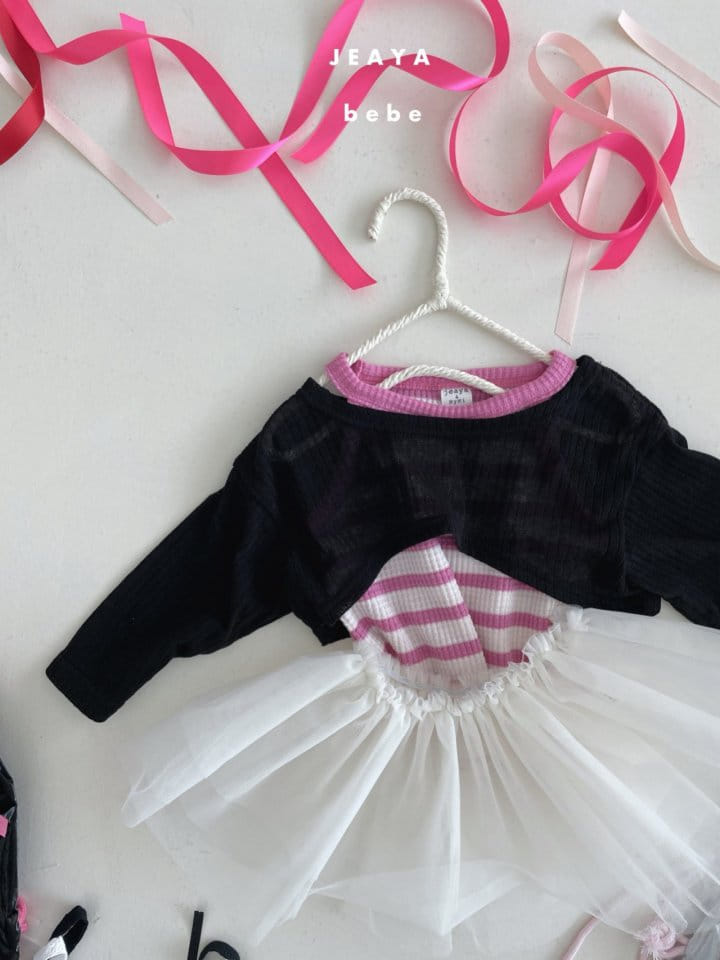 Jeaya & Mymi - Korean Baby Fashion - #babyoutfit - Ballet Core Mini Tee - 6