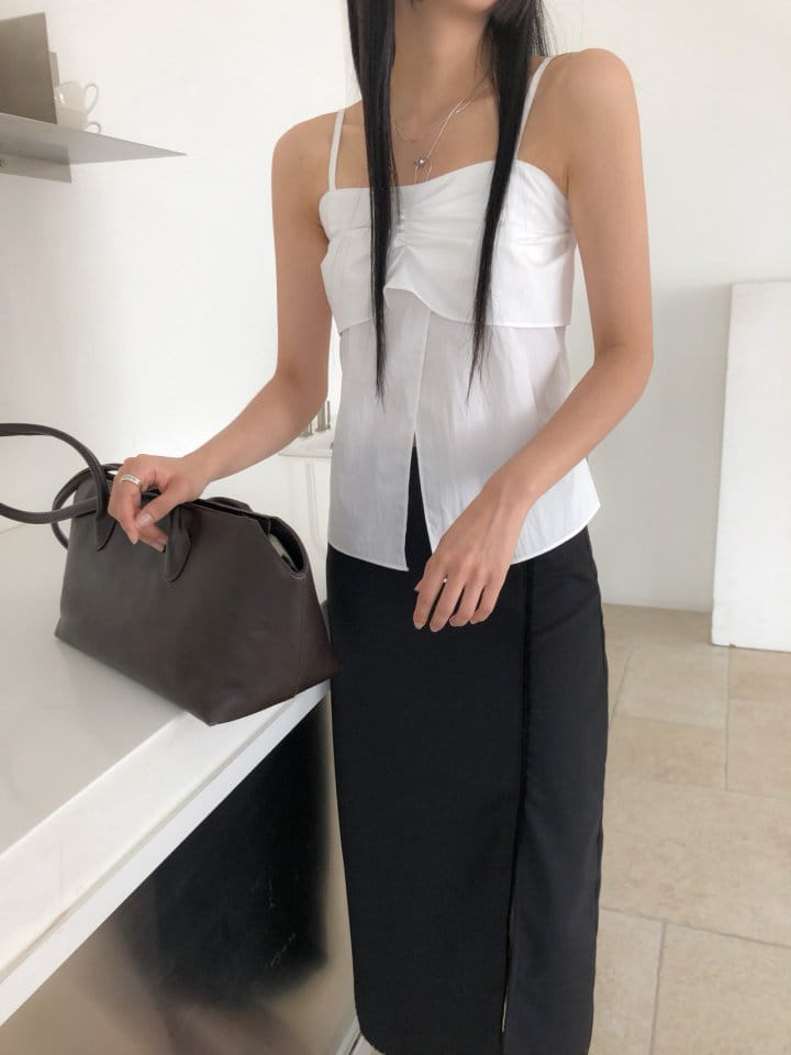 Jeiin - Korean Women Fashion - #momslook - Roaming Sleeveless Blouse