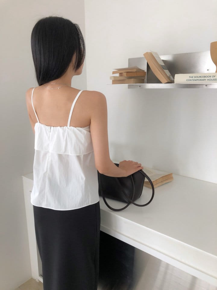 Jeiin - Korean Women Fashion - #momslook - Roaming Sleeveless Blouse - 3