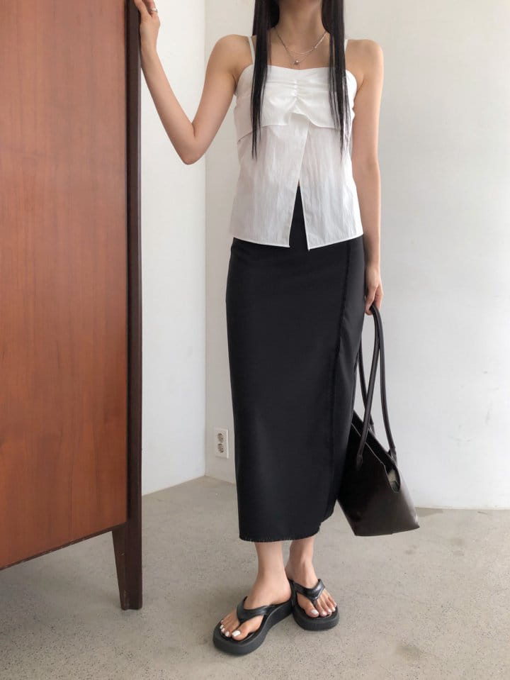 Jeiin - Korean Women Fashion - #momslook - Roaming Sleeveless Blouse - 7