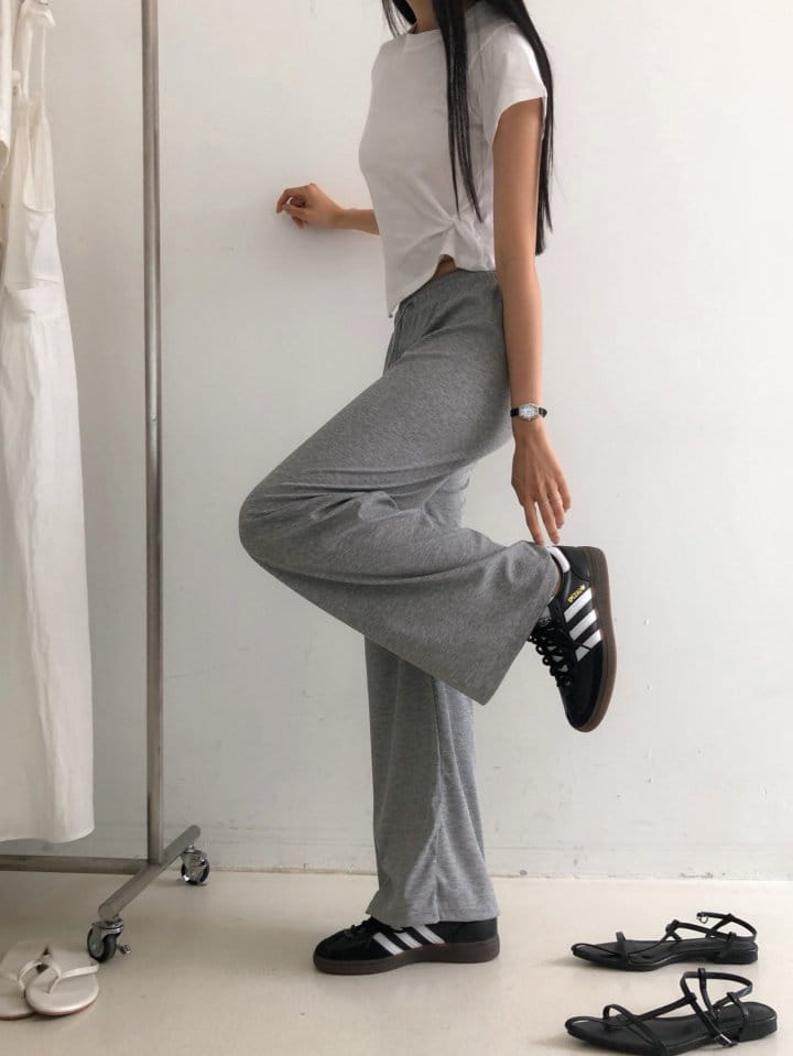 Jeiin - Korean Women Fashion - #thatsdarling - Natural Pants - 7