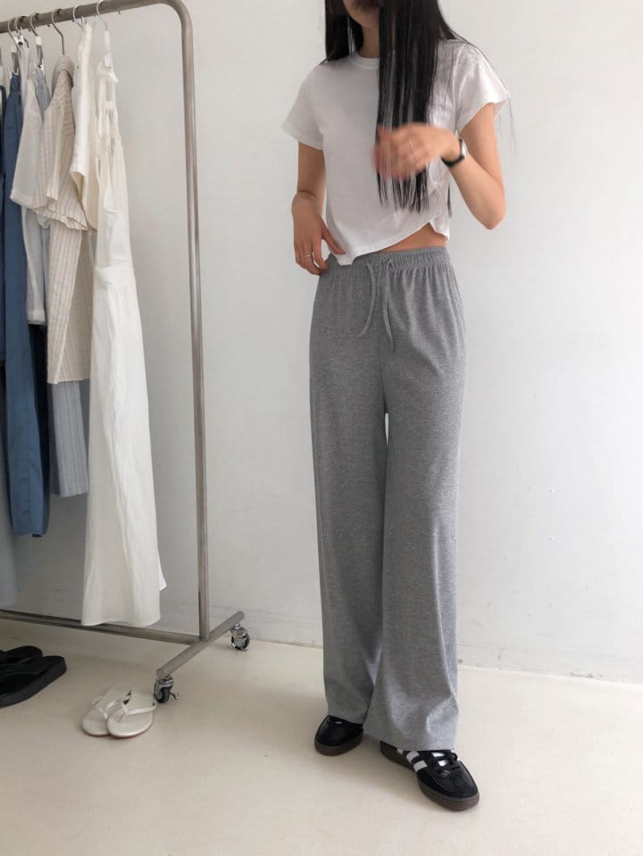 Jeiin - Korean Women Fashion - #vintageinspired - Natural Pants