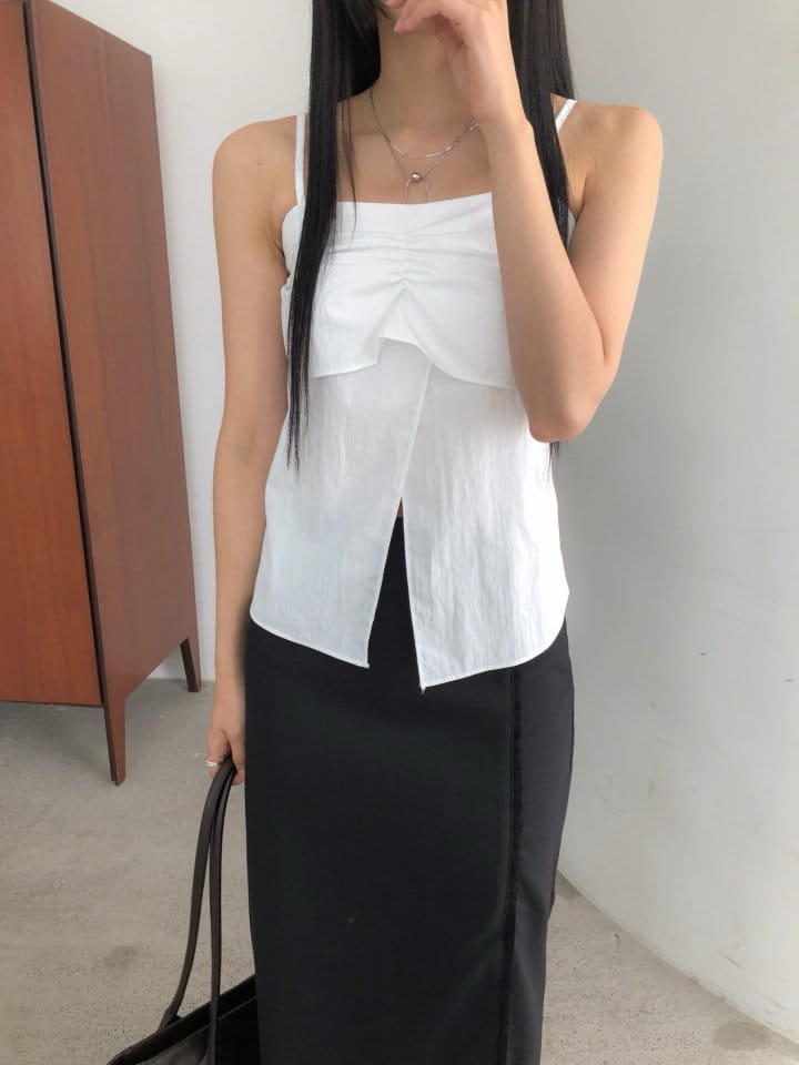 Jeiin - Korean Women Fashion - #womensfashion - Roaming Sleeveless Blouse - 6