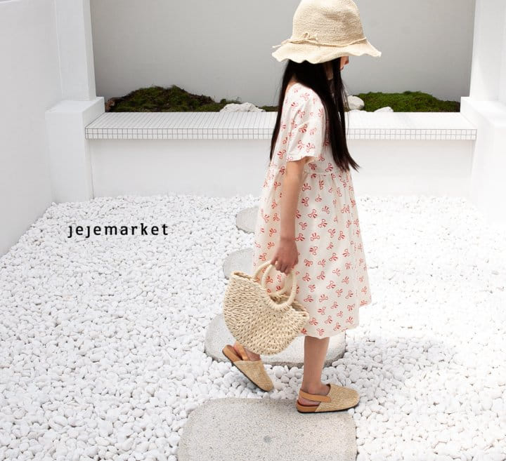 Jeje Market - Korean Children Fashion - #fashionkids - Ribbon One-Piece 