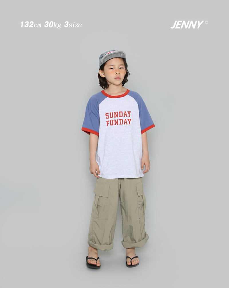 Jenny Basic - Korean Children Fashion - #kidsshorts - Sunday Raglan Tee - 11