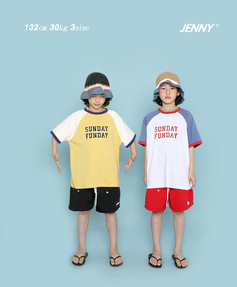 Jenny Basic - Korean Children Fashion - #stylishchildhood - Sunday Raglan Tee - 5