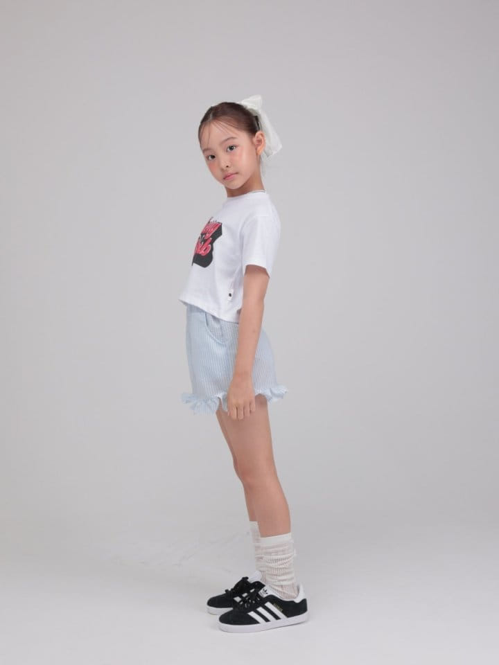 Jermaine - Korean Children Fashion - #Kfashion4kids - Cherry Crop Tee  - 5