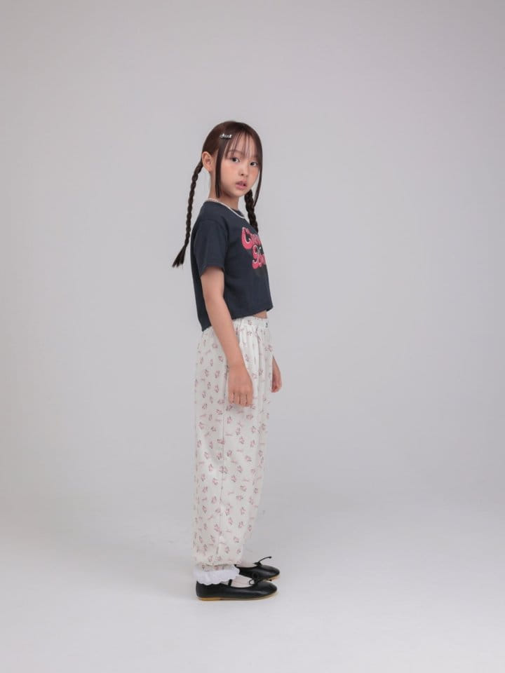 Jermaine - Korean Children Fashion - #minifashionista - Flower Lace Pants - 3