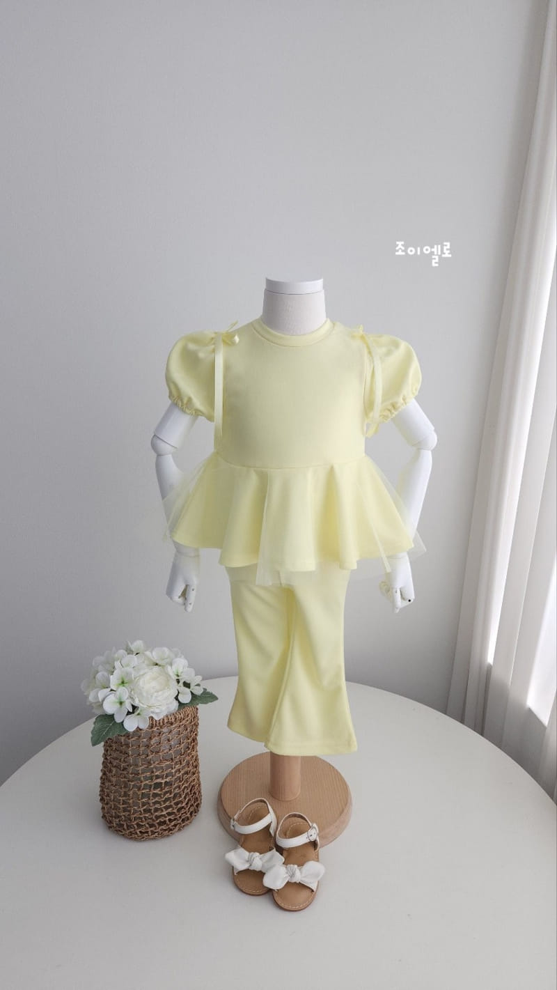 Joy ello - Korean Children Fashion - #childofig - Sha Sha Top Bottom Set - 6