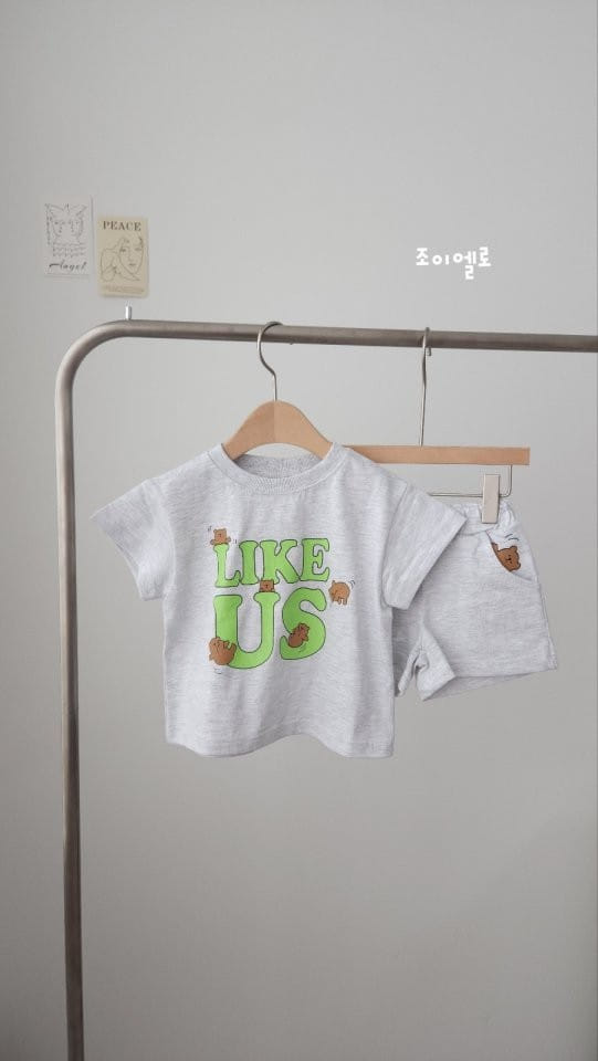 Joy ello - Korean Children Fashion - #magicofchildhood - Like Bear Top Bottom Set - 3