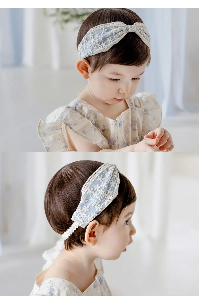 Kids Clara - Korean Baby Fashion - #onlinebabyshop - Vera Baby Hair Band (5ea 1set) - 4