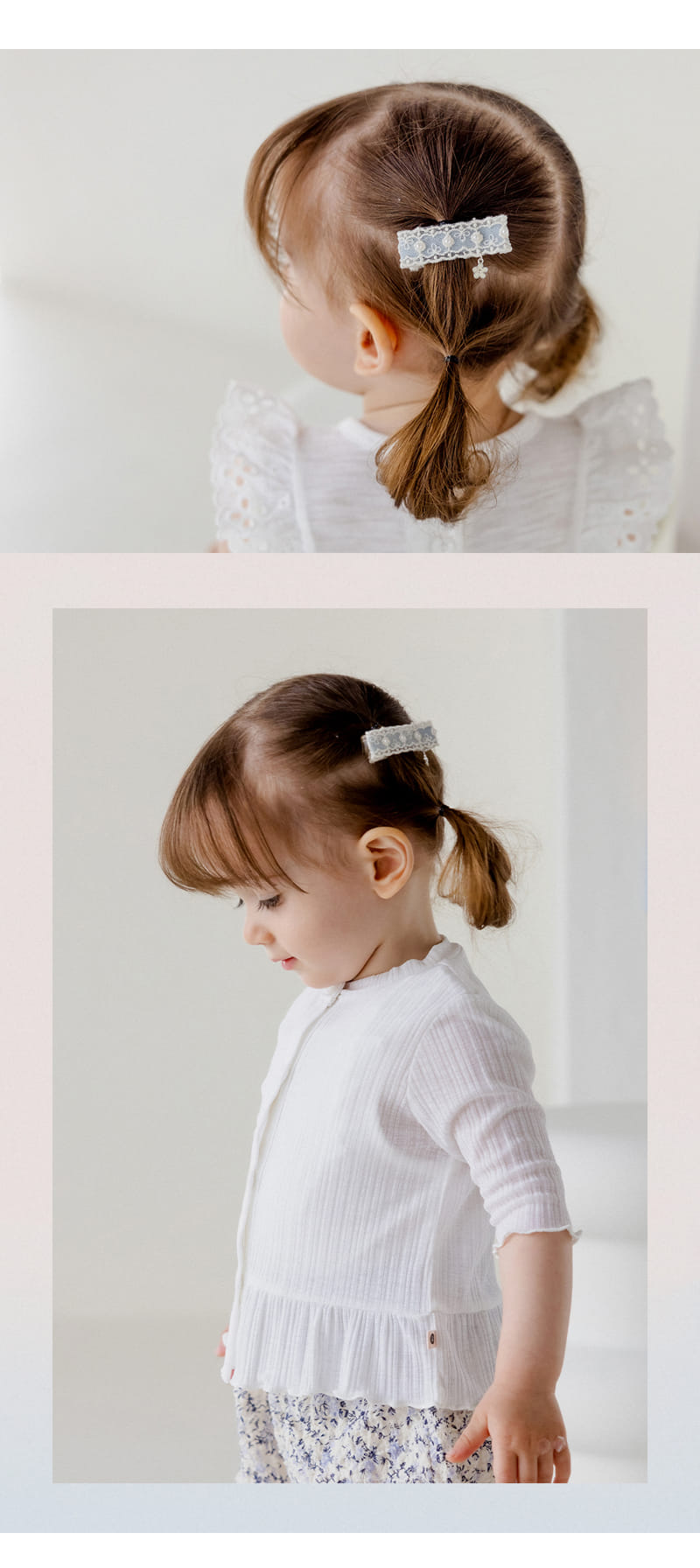 Kids Clara - Korean Baby Fashion - #babyboutique - Dolly Baby Hair Pin (5ea 1set) - 3