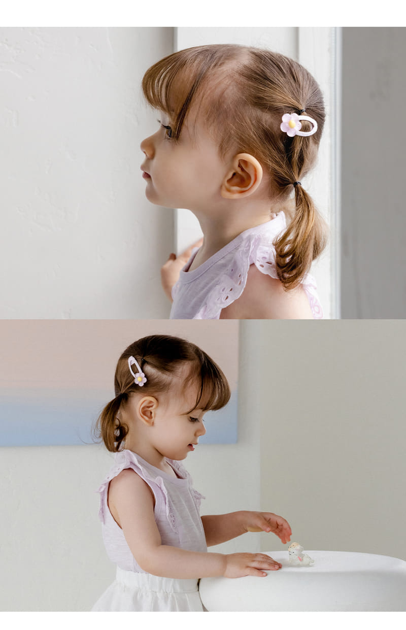 Kids Clara - Korean Baby Fashion - #babyboutiqueclothing - Rorin Baby Barrettes Set (5ea 1set) - 3