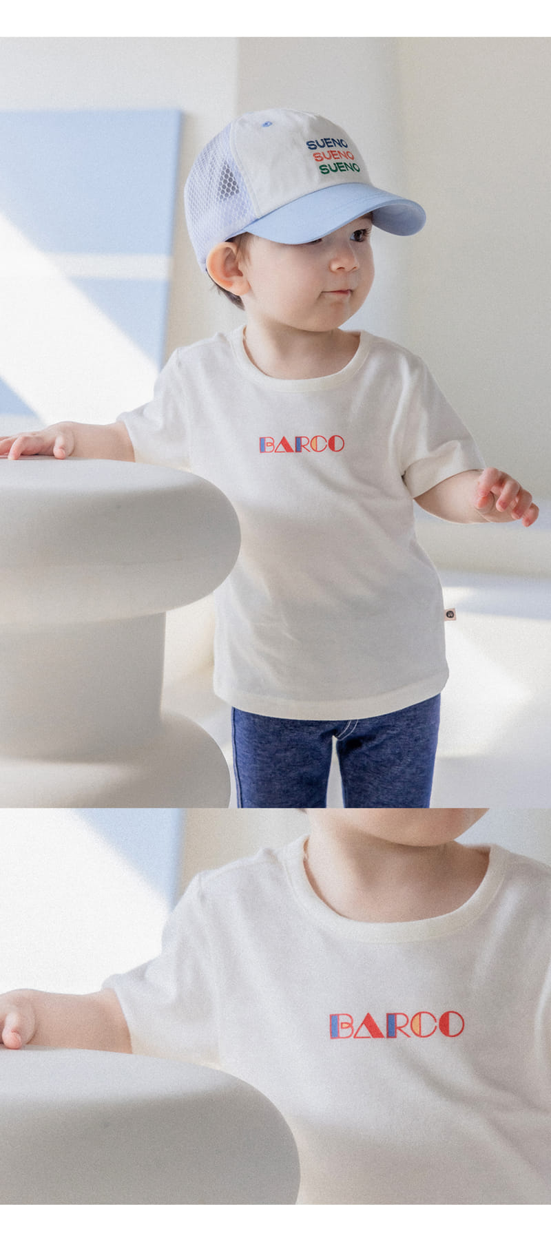 Kids Clara - Korean Baby Fashion - #babyboutiqueclothing - Coa Baby Short Sleeve Tee - 2