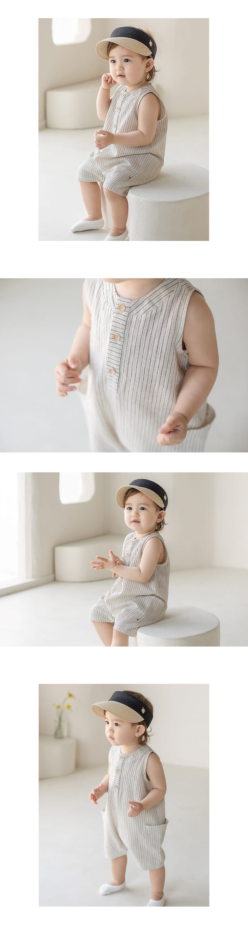 Kids Clara - Korean Baby Fashion - #babyboutiqueclothing - Leven Coveralls - 3