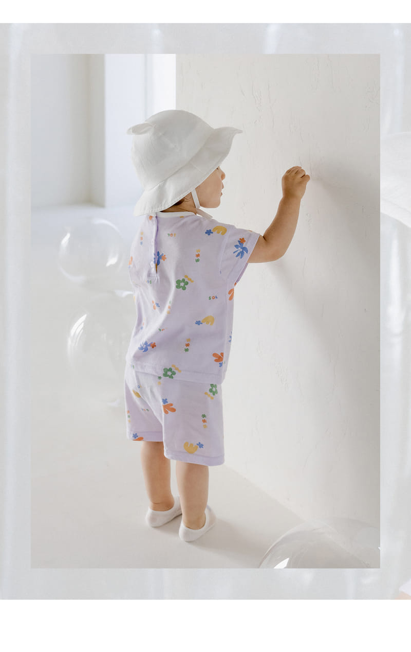 Kids Clara - Korean Baby Fashion - #babyboutiqueclothing - Marilyn Baby Top Bottom Set - 6