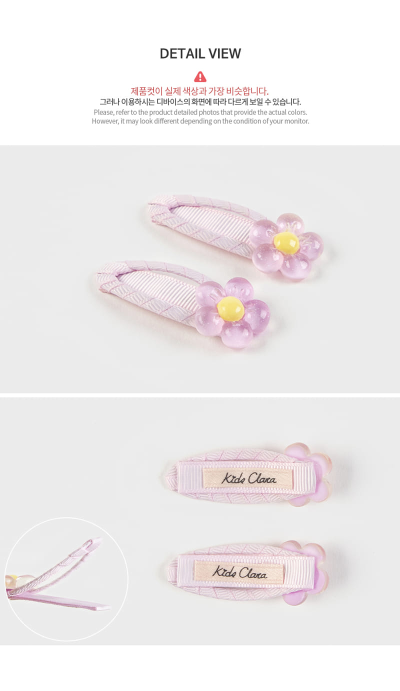 Kids Clara - Korean Baby Fashion - #babyfever - Rorin Baby Barrettes Set (5ea 1set) - 6