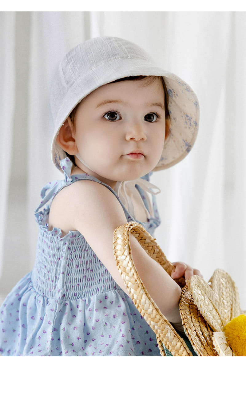 Kids Clara - Korean Baby Fashion - #babylifestyle - Vera Reversible Baby Sun Hat - 6