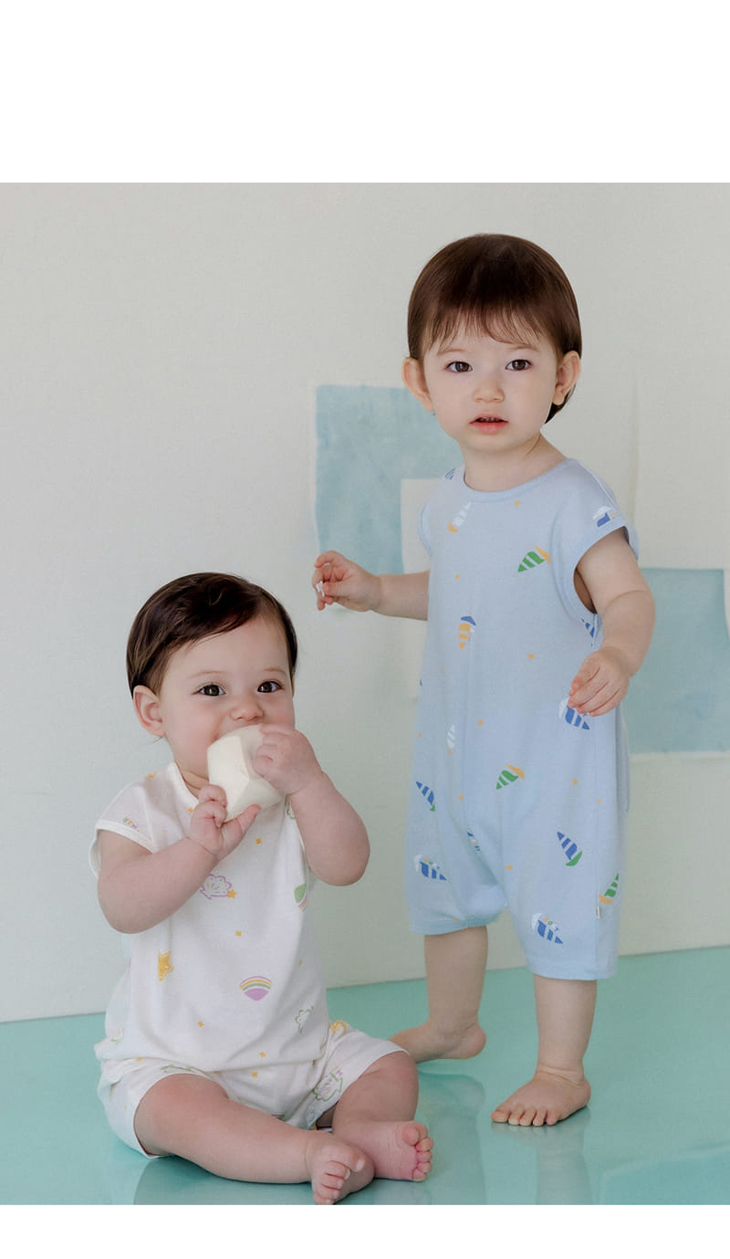 Kids Clara - Korean Baby Fashion - #babylifestyle - Bendi Cooling Body Suit